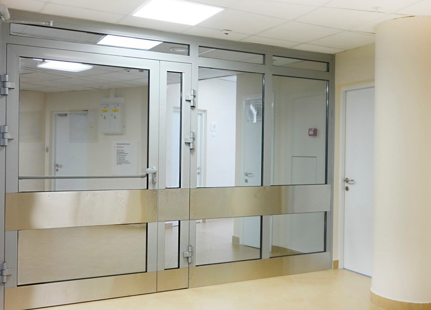 Алюминиевая дверь 600×2100 мм. GFTD21204 Алюминиевая дверь 600×2100 мм. GFTD21204